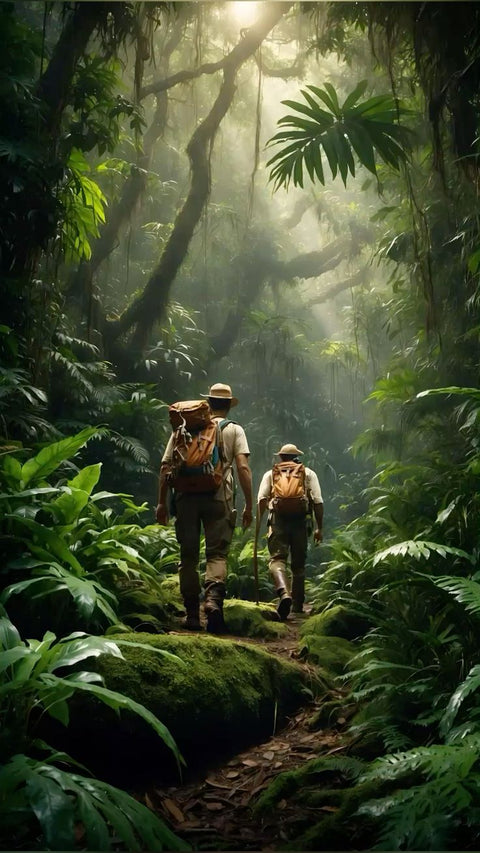 Backpacking into Remote Jungles & Rainforests | Amazon • Borneo • Costa Rica • Congo